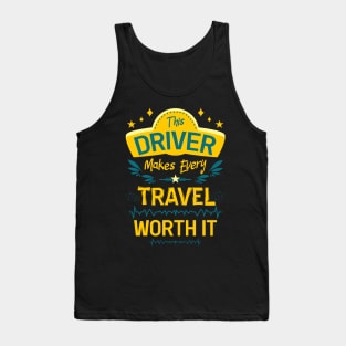 This driver makes every travel worth it 03 Tank Top